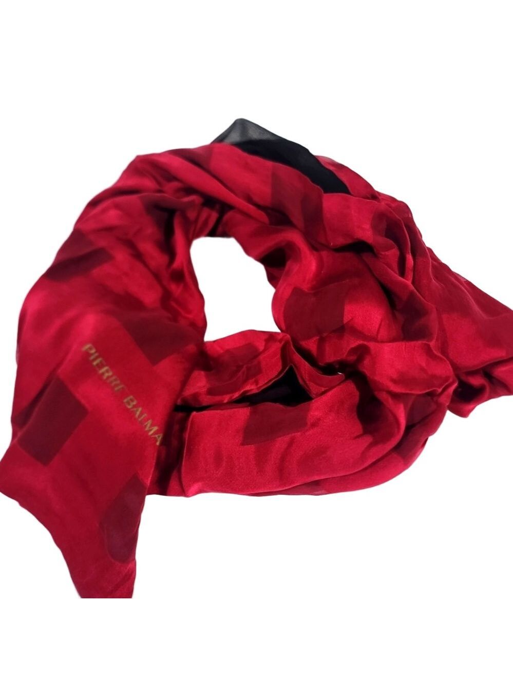 Pierre balmain #6 Paris silk scarf  made in italy